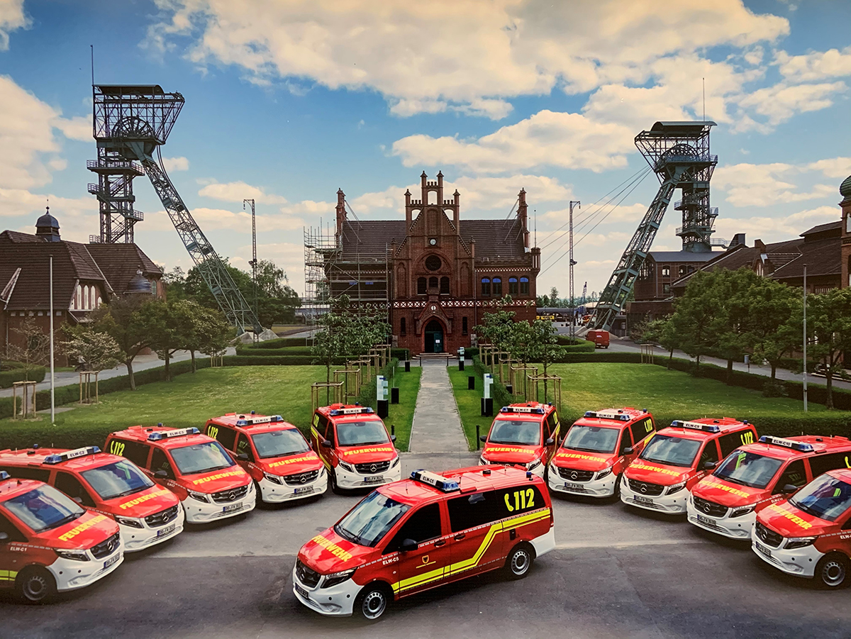 11 ELW´s für die Dortmunder Feuerwehr